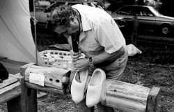 1983 Achel Grevenbroekerfeesten klompenmaker Toon Kees uit Hamont