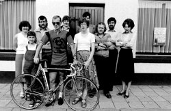 1980 Achel Recordpoging fietstocht Parijs-Achel 1